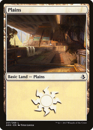 Plains (257) [Amonkhet] | Black Swamp Games