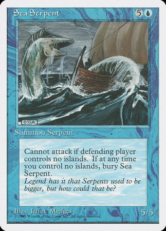 Sea Serpent [Fourth Edition] | Black Swamp Games