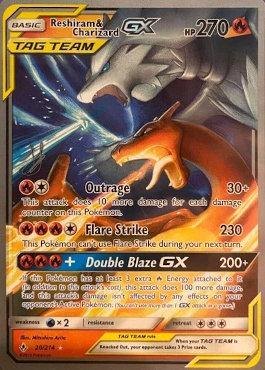 Reshiram & Charizard GX (20/214) (Perfection - Henry Brand) [World Championships 2019] | Black Swamp Games