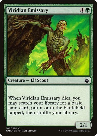 Viridian Emissary [Commander Anthology] | Black Swamp Games