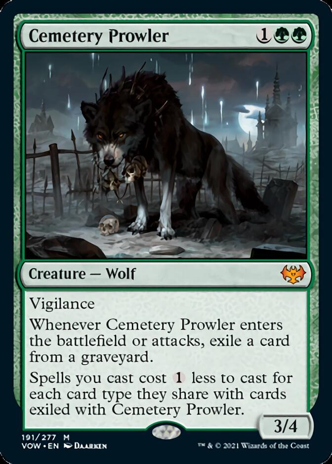 Cemetery Prowler [Innistrad: Crimson Vow] | Black Swamp Games