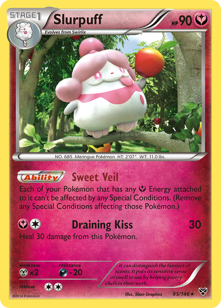 Slurpuff (95/146) [XY: Base Set] | Black Swamp Games