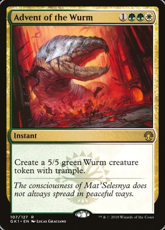 Advent of the Wurm [GRN Guild Kit] | Black Swamp Games