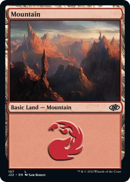 Mountain (107) [Jumpstart 2022] | Black Swamp Games
