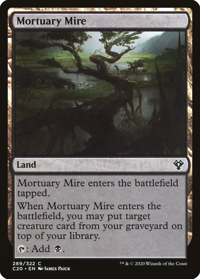 Mortuary Mire [Commander 2020] | Black Swamp Games