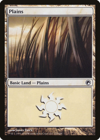 Plains (233) [Scars of Mirrodin] | Black Swamp Games