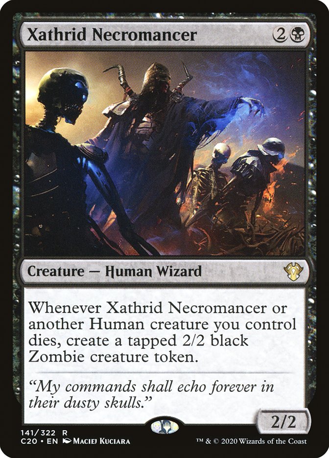 Xathrid Necromancer [Commander 2020] | Black Swamp Games
