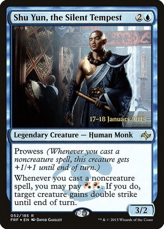 Shu Yun, the Silent Tempest [Fate Reforged Promos] | Black Swamp Games