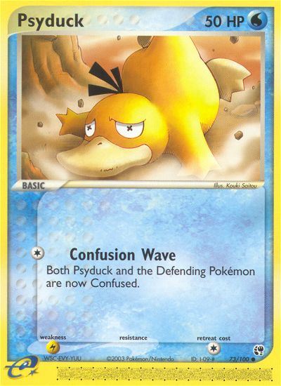 Psyduck (73/100) [EX: Sandstorm] | Black Swamp Games