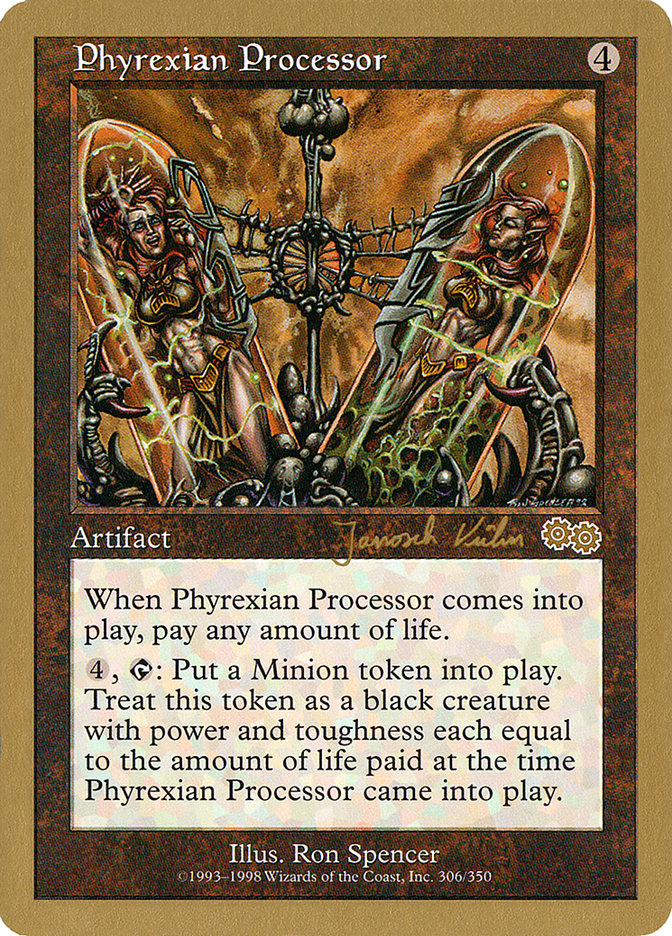 Phyrexian Processor (Janosch Kuhn) [World Championship Decks 2000] | Black Swamp Games