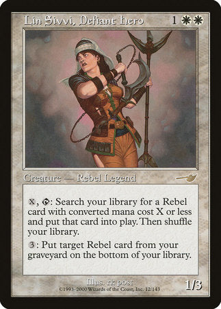 Lin Sivvi, Defiant Hero [Nemesis] | Black Swamp Games