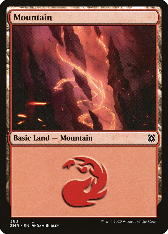 Mountain (383) [Zendikar Rising] | Black Swamp Games