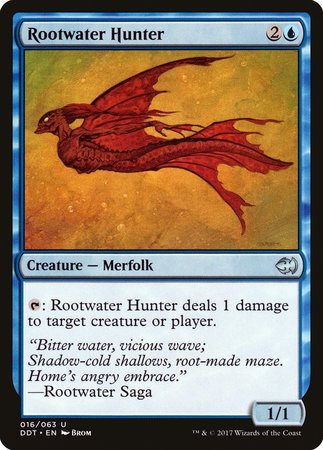 Rootwater Hunter [Duel Decks: Merfolk vs. Goblins] | Black Swamp Games