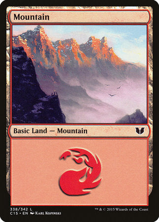 Mountain (338) [Commander 2015] | Black Swamp Games