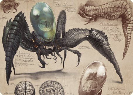 Psychosis Crawler Art Card [The Brothers' War Art Series] | Black Swamp Games
