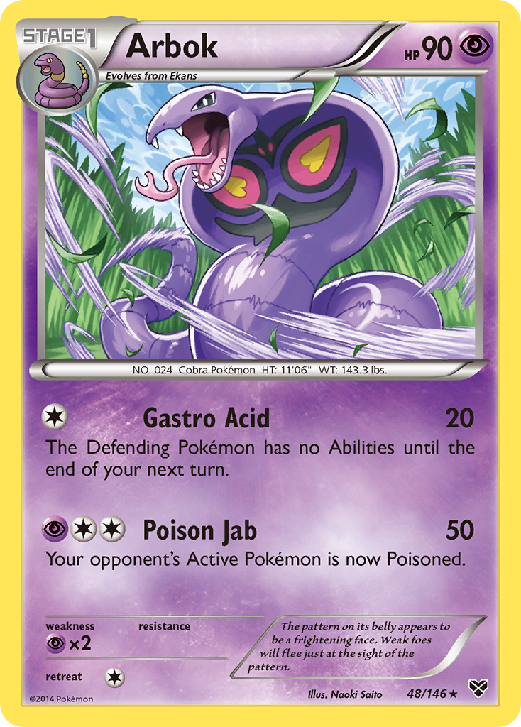 Arbok (48/146) [XY: Base Set] | Black Swamp Games