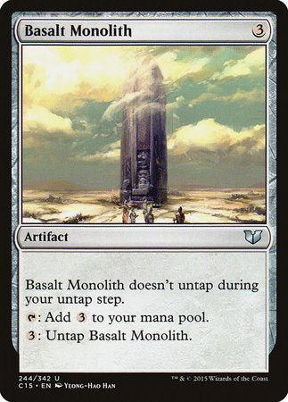 Basalt Monolith [Commander 2015] | Black Swamp Games