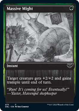 Massive Might [Innistrad: Double Feature] | Black Swamp Games