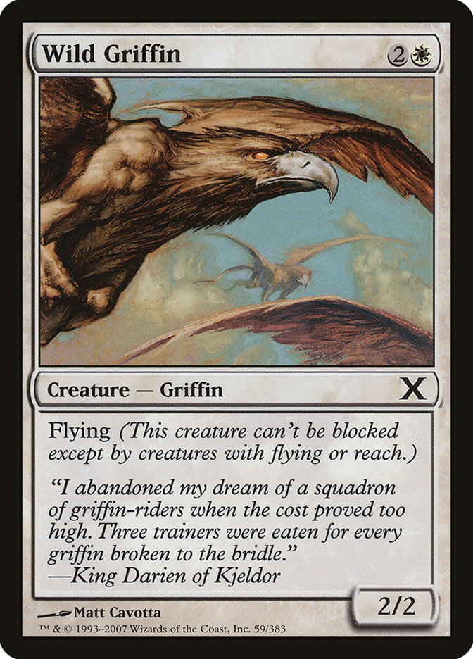 Wild Griffin [Tenth Edition] | Black Swamp Games