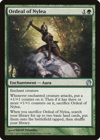 Ordeal of Nylea [Theros] | Black Swamp Games