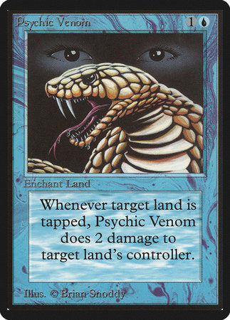 Psychic Venom [Limited Edition Beta] | Black Swamp Games