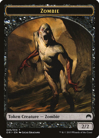 Zombie Token [Magic Origins Tokens] | Black Swamp Games