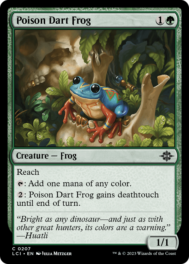 Poison Dart Frog [The Lost Caverns of Ixalan] | Black Swamp Games