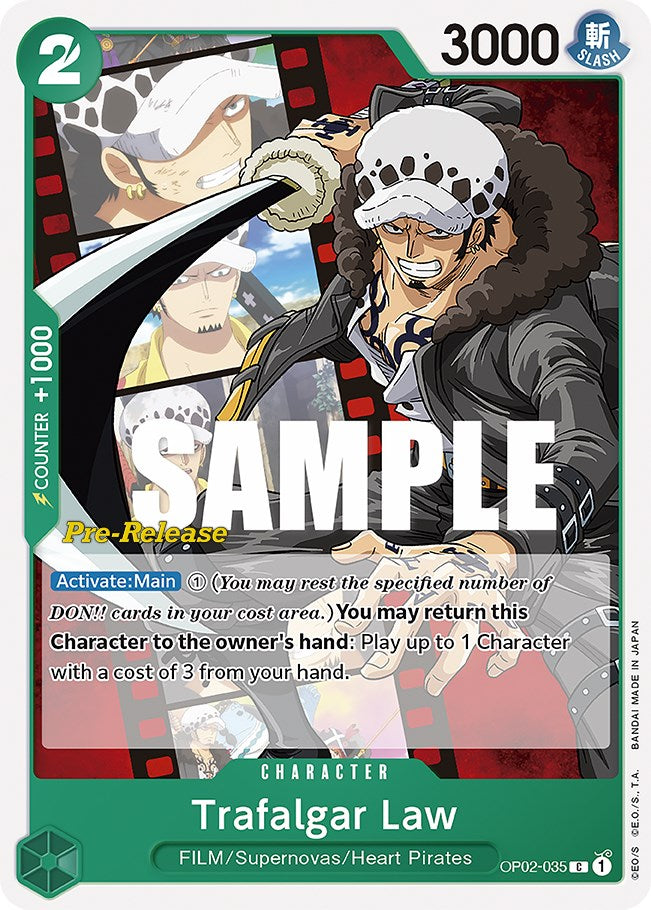 Trafalgar Law [Paramount War Pre-Release Cards] | Black Swamp Games