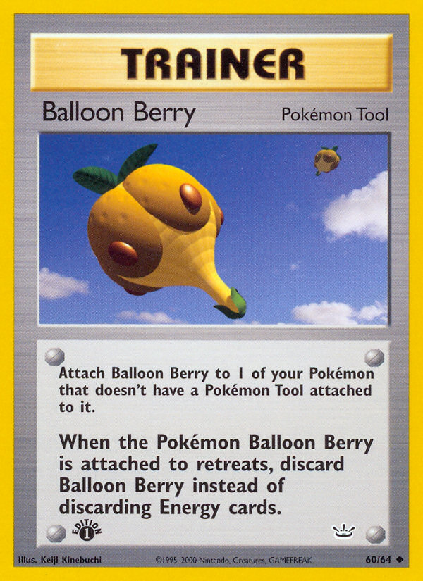 Balloon Berry (60/64) [Neo Revelation 1st Edition] | Black Swamp Games