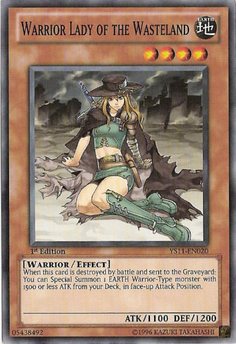 Warrior Lady of the Wasteland [YS11-EN020] Common | Black Swamp Games