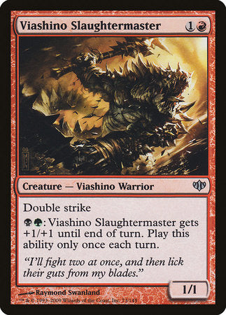 Viashino Slaughtermaster [Conflux] | Black Swamp Games