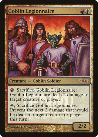 Goblin Legionnaire [Friday Night Magic 2007] | Black Swamp Games