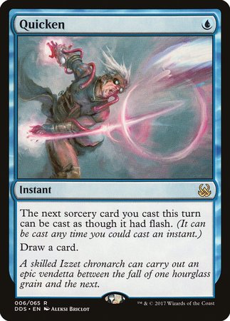 Quicken [Duel Decks: Mind vs. Might] | Black Swamp Games