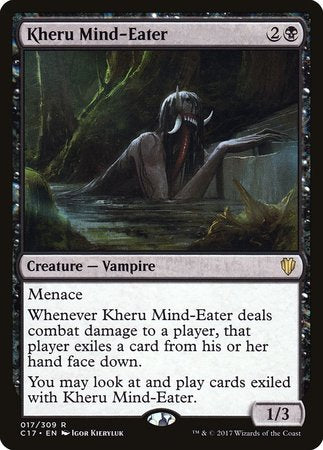 Kheru Mind-Eater [Commander 2017] | Black Swamp Games