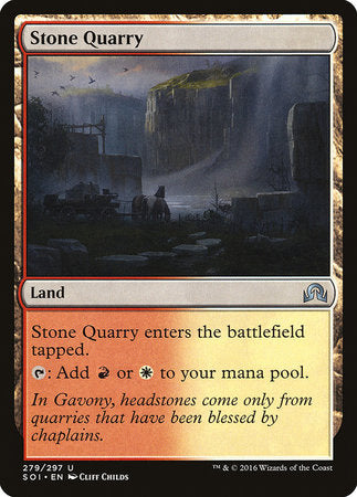 Stone Quarry [Shadows over Innistrad] | Black Swamp Games