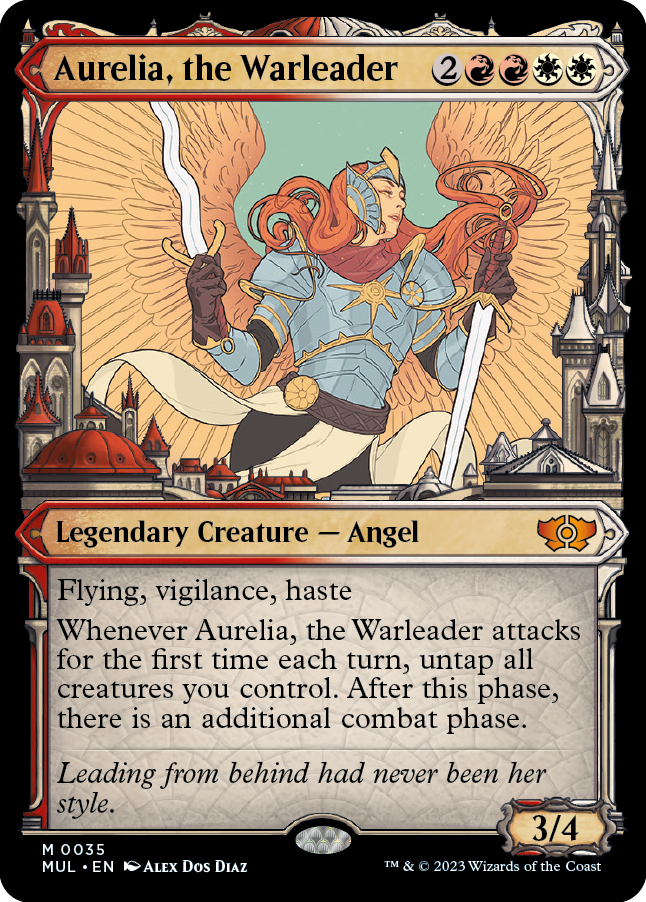 Aurelia, the Warleader [Multiverse Legends] | Black Swamp Games