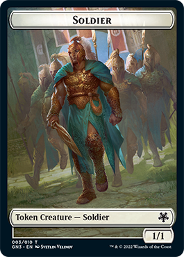 Soldier // Drake Double-Sided Token [Game Night: Free-for-All Tokens] | Black Swamp Games