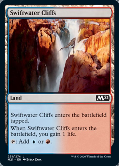 Swiftwater Cliffs [Core Set 2021] | Black Swamp Games