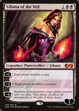 Liliana of the Veil [Ultimate Masters] | Black Swamp Games