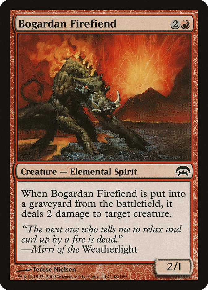 Bogardan Firefiend [Planechase] | Black Swamp Games