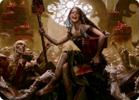 Gisa, Glorious Resurrector Art Card [Innistrad: Midnight Hunt Art Series] | Black Swamp Games