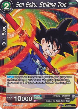 Son Goku, Striking True (DB1-081) [Dragon Brawl] | Black Swamp Games