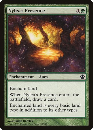 Nylea's Presence [Theros] | Black Swamp Games