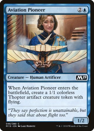 Aviation Pioneer [Core Set 2019] | Black Swamp Games