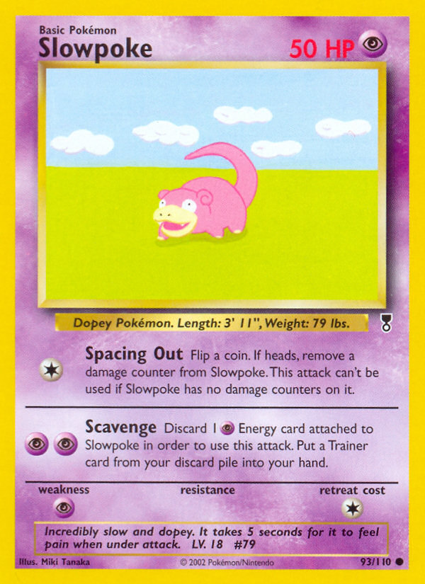 Slowpoke (93/110) [Legendary Collection] | Black Swamp Games