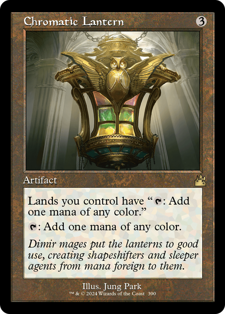 Chromatic Lantern (Retro Frame) [Ravnica Remastered] | Black Swamp Games