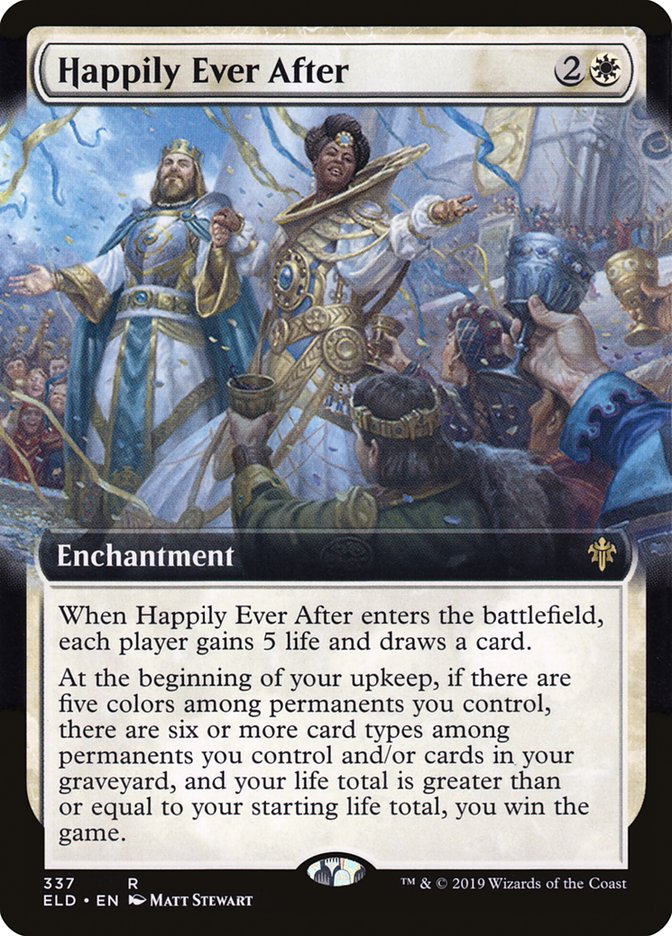 Happily Ever After (Extended Art) [Throne of Eldraine] | Black Swamp Games