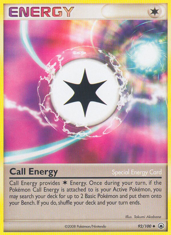 Call Energy (92/100) [Diamond & Pearl: Majestic Dawn] | Black Swamp Games