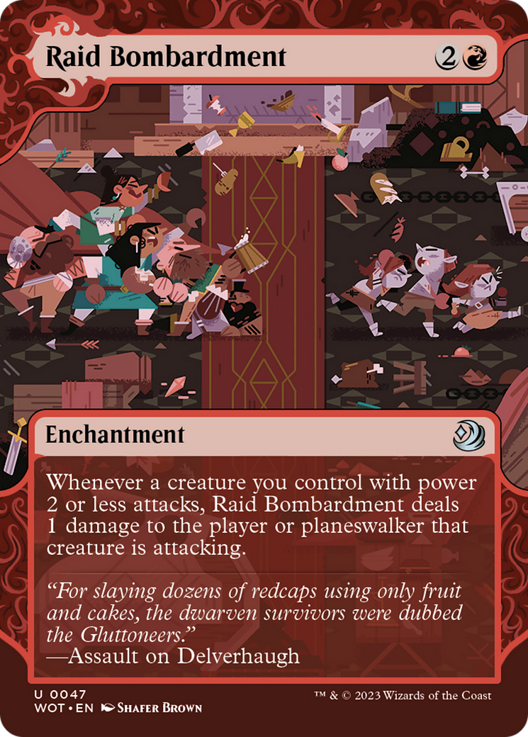 Raid Bombardment [Wilds of Eldraine: Enchanting Tales] | Black Swamp Games