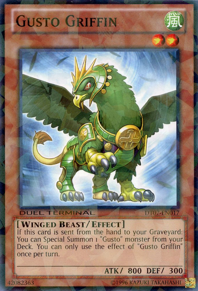 Gusto Griffin [DT07-EN017] Common | Black Swamp Games
